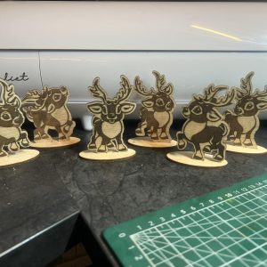 011 set van 6 rendiertjes