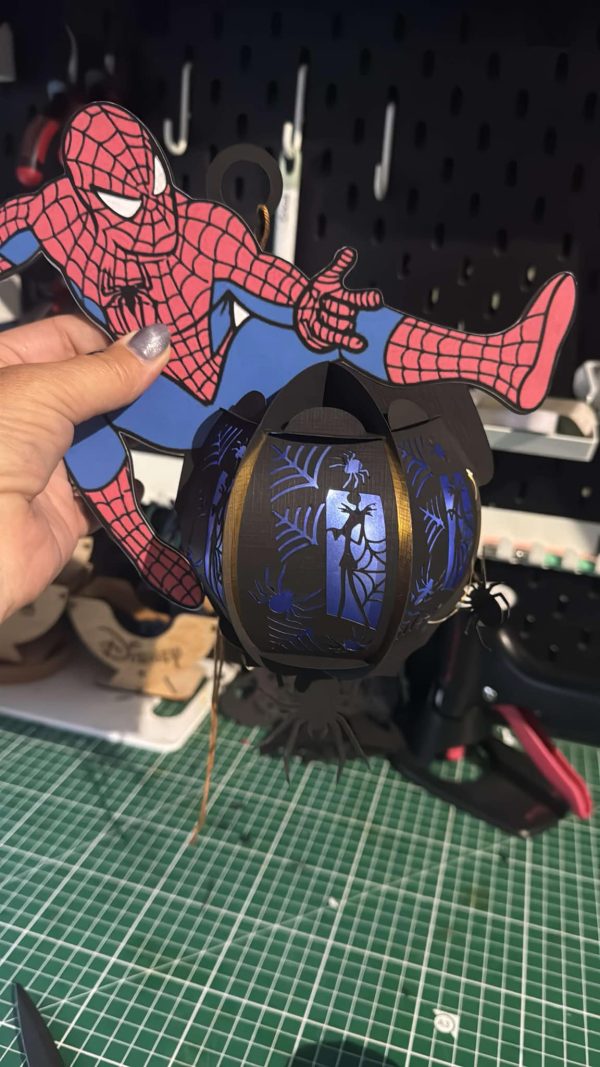 302 spide-man lantaarn