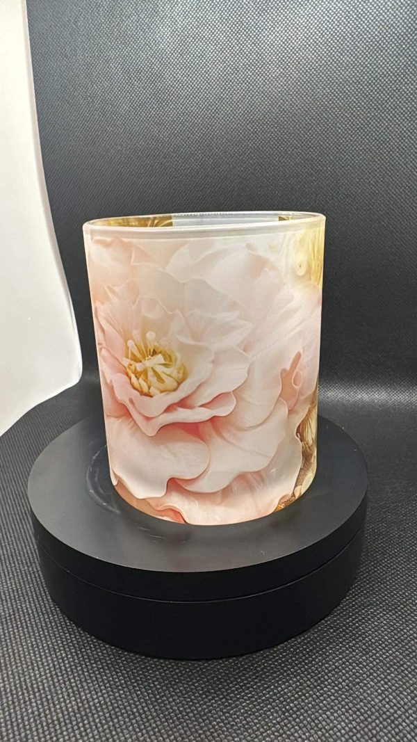 029 frosted thee glas bloem - Afbeelding 2