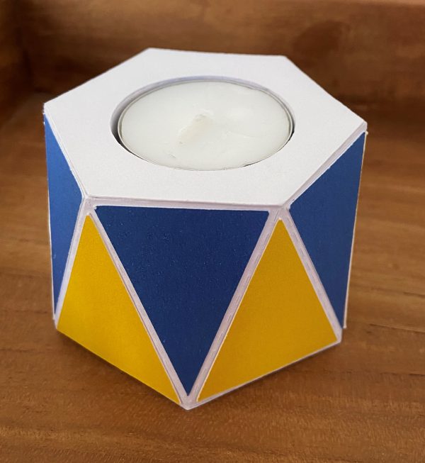 005 waxine lichtje voor Oekraïne
