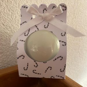 002 kerstbal doosje 2 maten